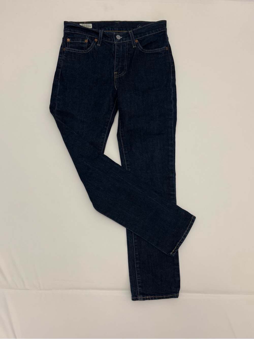 Levi's Premium 511 Slim Fit Jeans Men's W29 L30 Dark Wash Blue Big E Denim